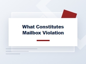 Mailbox Violations and Hoa Enforcement Steps