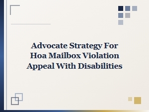 Appeal a Mailbox Rule for Disability Accommodations