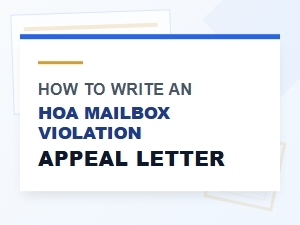Appealing an Hoa Mailbox Violation Notice